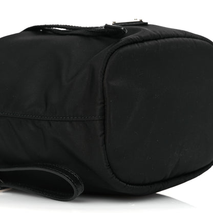 Prada Re-Nylon Vela Drawstring Wristlet Pouch Black 10 of 11