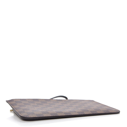 Louis Vuitton Damier Ebene Neverfull MM GM Pochette 4 of 7