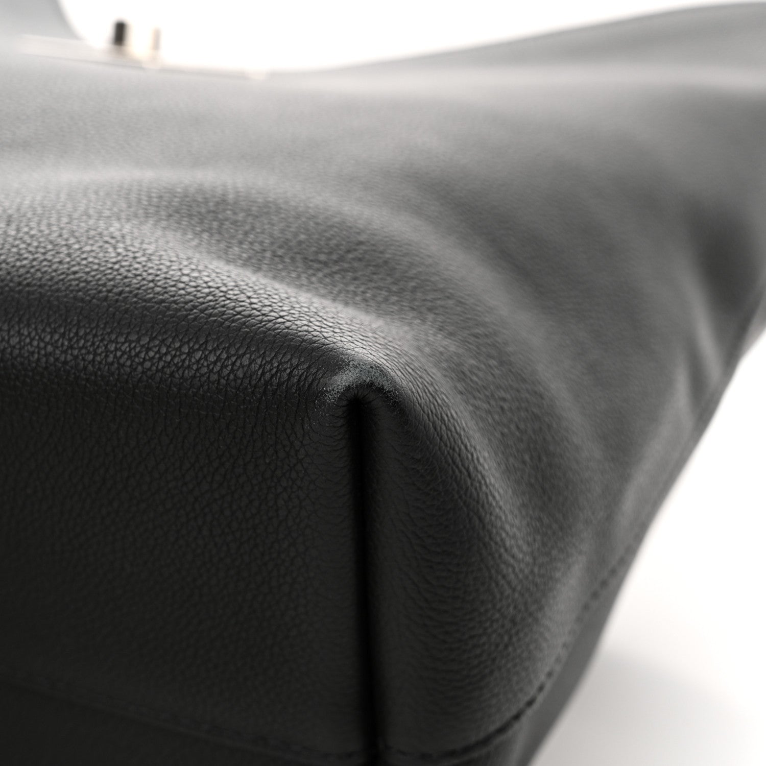 Louis Vuitton Calfskin Lockme Hobo Black 14 of 15