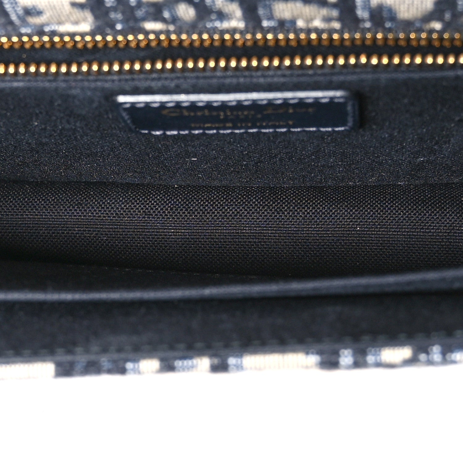 Christian Dior Oblique 30 Montaigne Flap Bag Blue 5 of 10