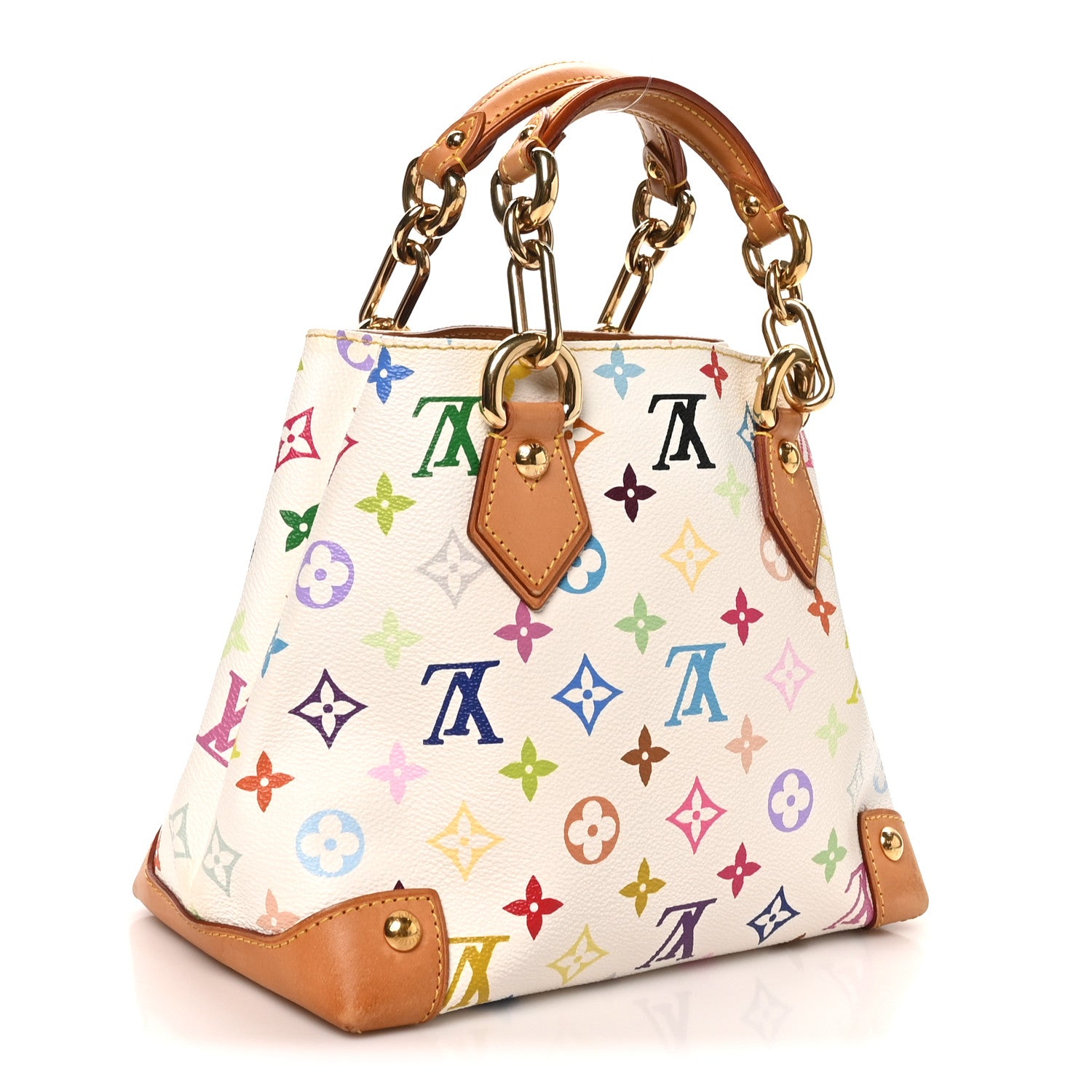 Louis Vuitton Monogram Multicolor Audra White 3 of 9