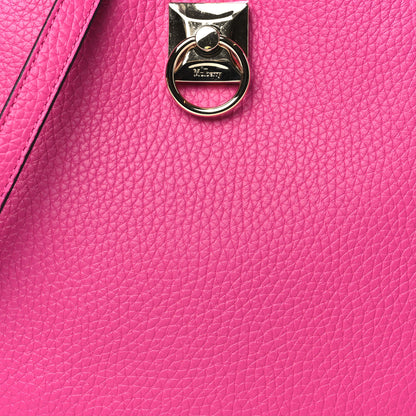Mulberry Heavy Grain Mini Iris Hobo Pink 7 of 9