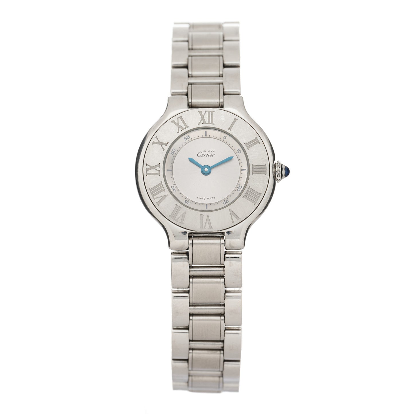 Stainless Steel 28mm Must De 21 Quartz Watch