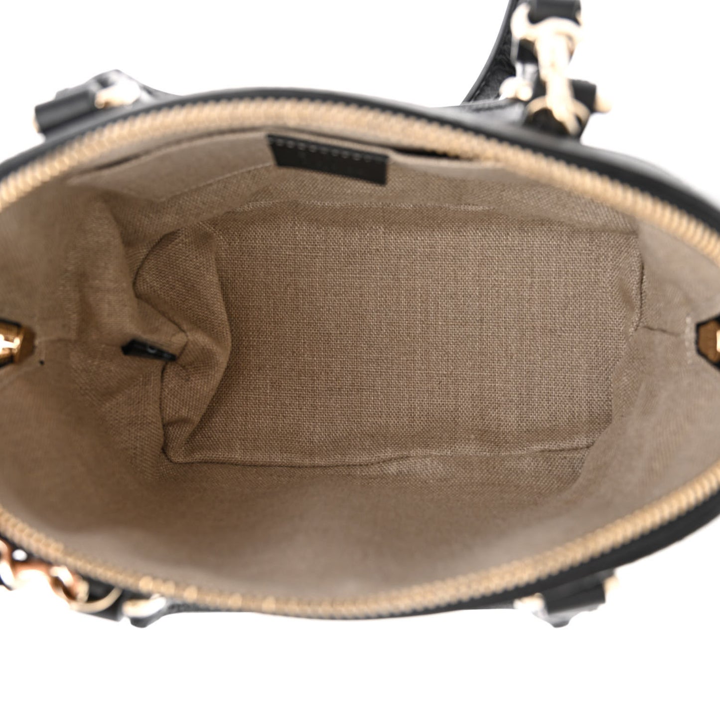 Microguccissima Mini Dome Bag Black
