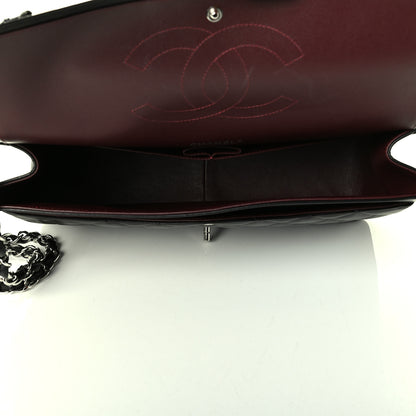 Chanel Lambskin Quilted Maxi Double Flap Black 4 of 8
