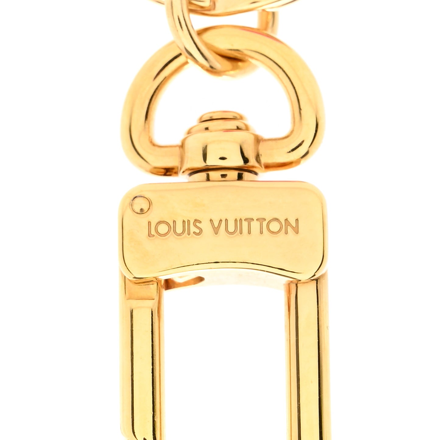 Coeurs Heart Bag Charm Key Holder Pink