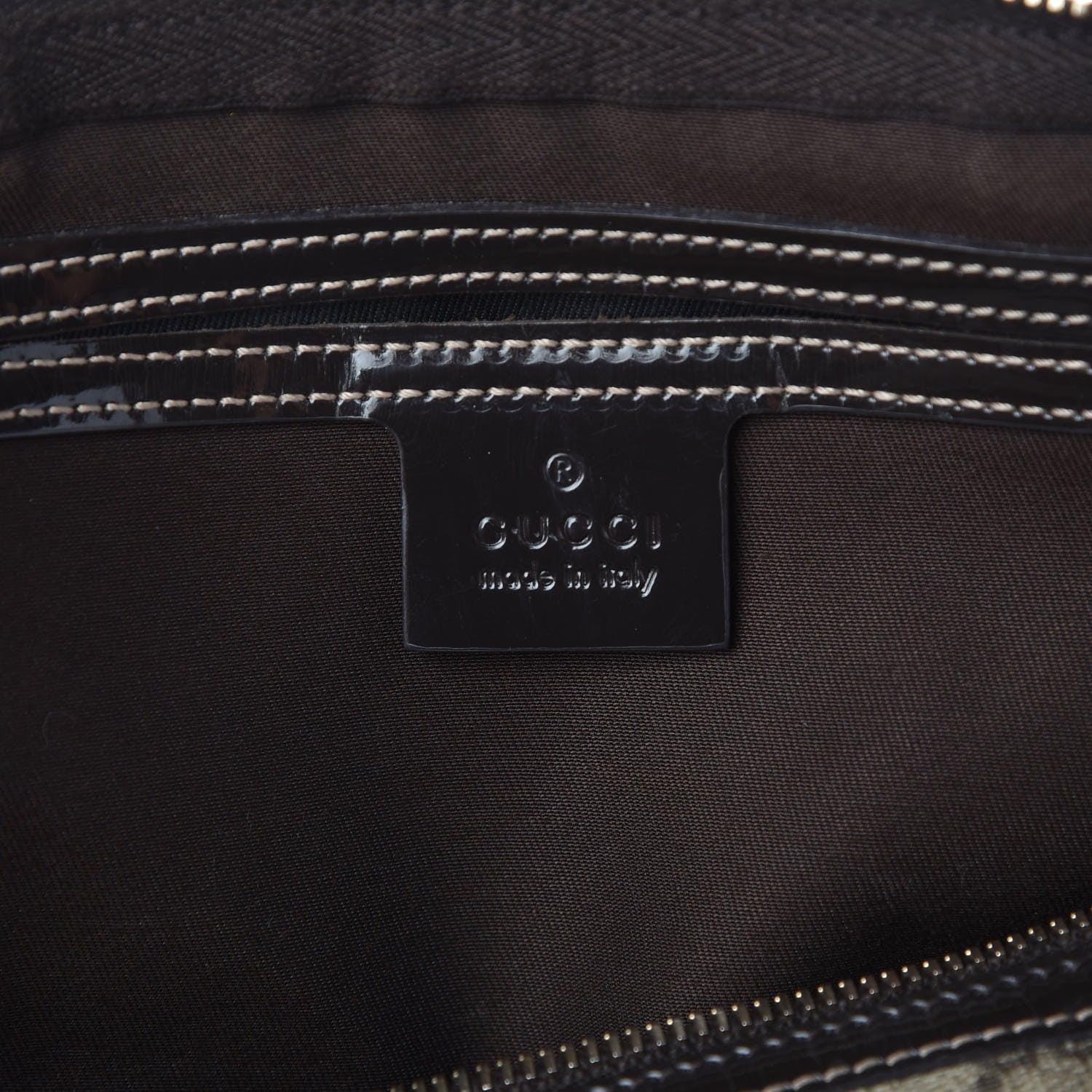 Gucci GG Plus Monogram Medium Joy Boston Dark Brown 6 of 8
