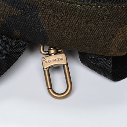 Louis Vuitton X SUPREME Camouflage Nano Apollo Backpack Bag Charm 6 of 9