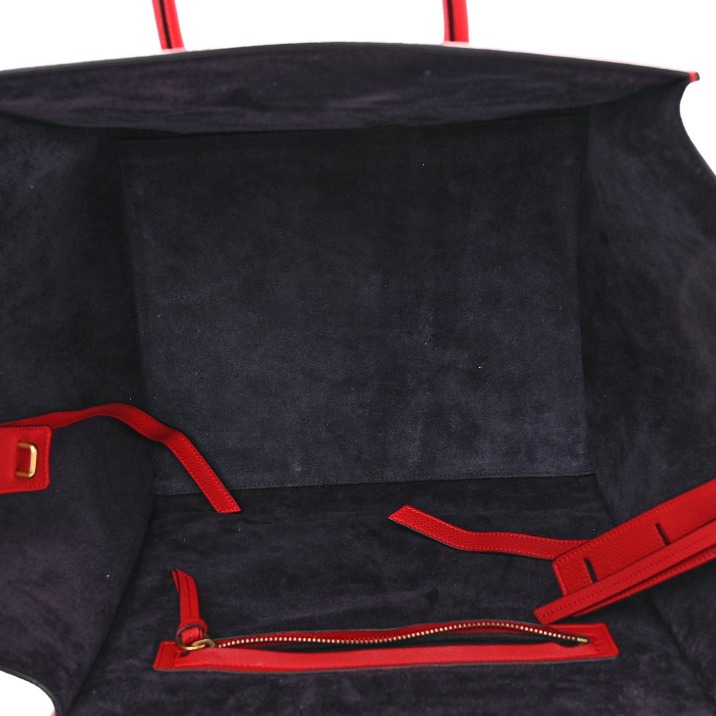 Baby Grained Calfskin Medium Phantom Luggage Carmin