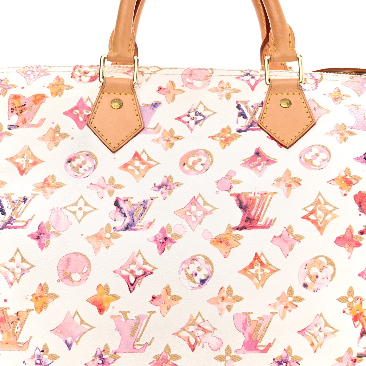 Louis Vuitton Watercolor Aquarelle Speedy 35 White 7 of 13