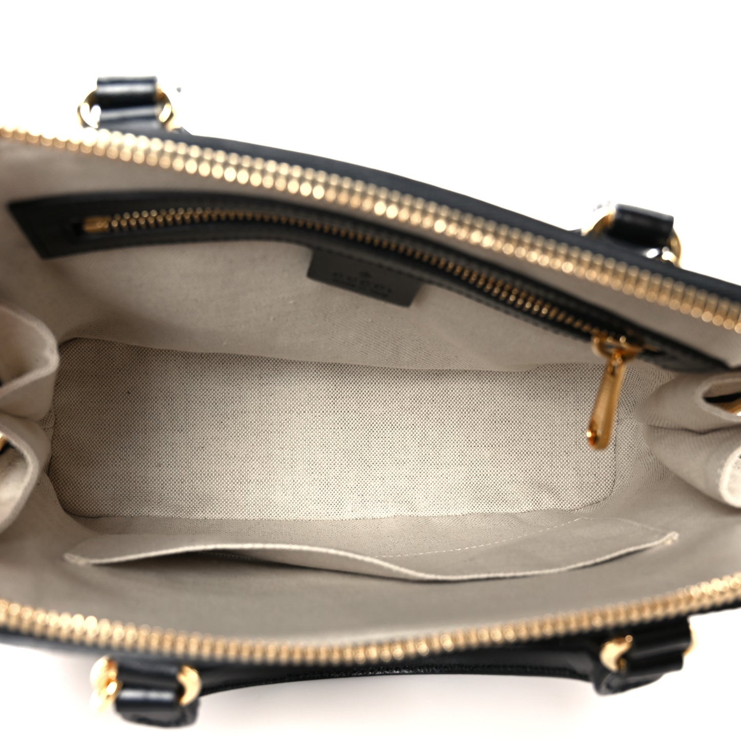 Boarded Plutone Calfskin Small Horsebit 1955 Top Handle Bag Black