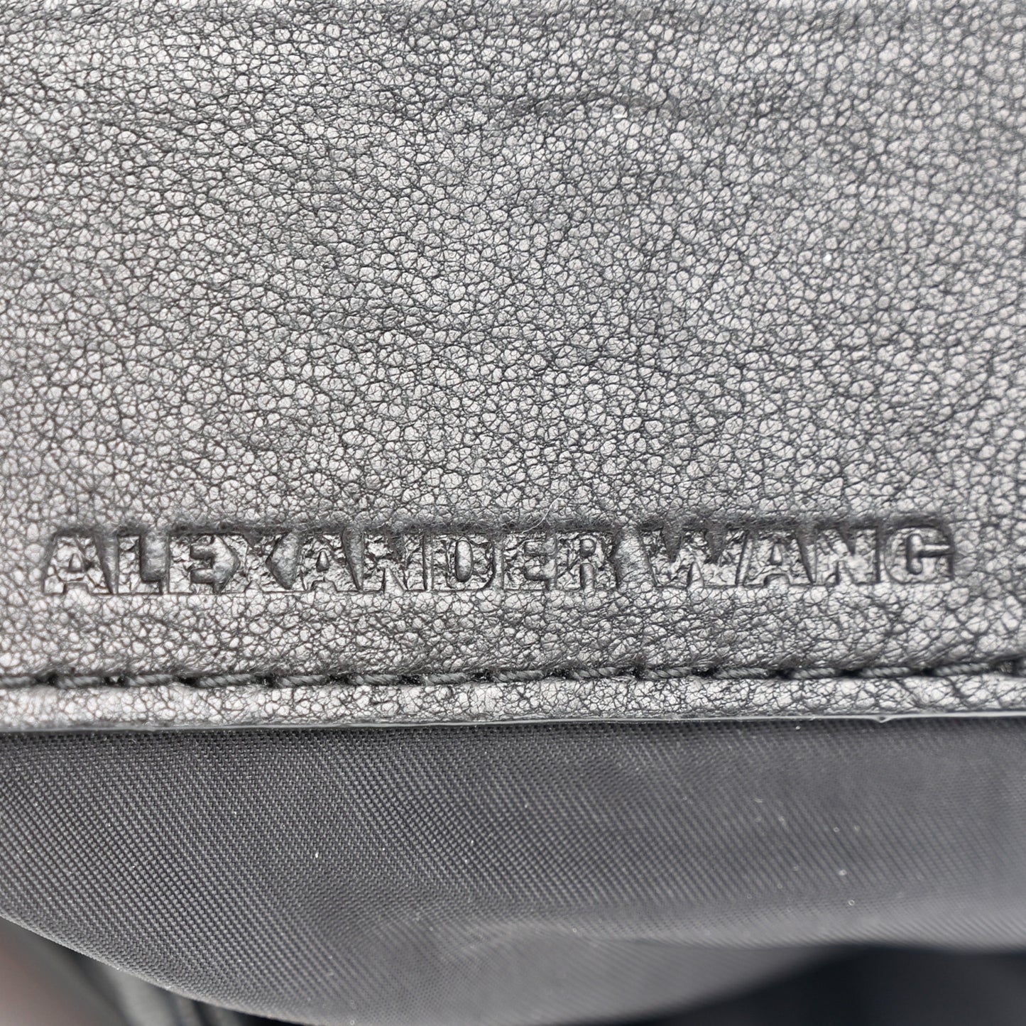 Lambskin Marti Backpack Washed Black Rose Gold Hardware