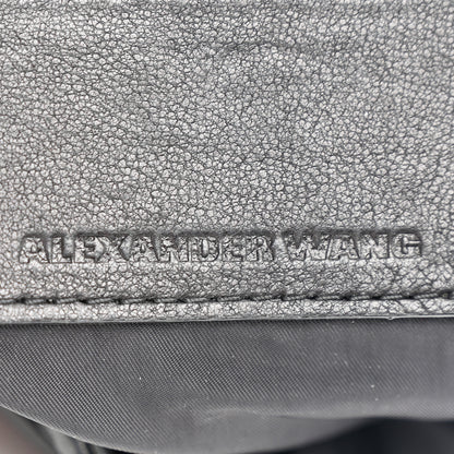 Alexander Wang Lambskin Marti Backpack Washed Black Rose Gold Hardware 6 of 10