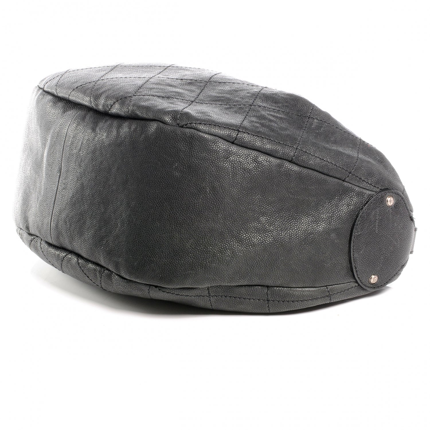 Chanel Caviar Large Outdoor Hobo Black 4 of 7