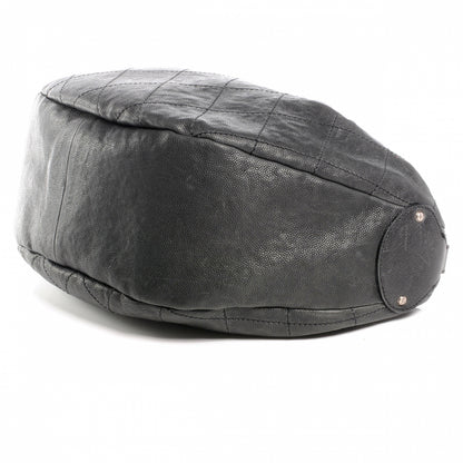 Chanel Caviar Large Outdoor Hobo Black 4 of 7