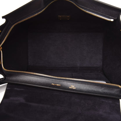 Celine Liege Calfskin Small Trapeze Black 5 of 8