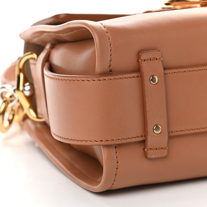 Chloe Calfskin Mini Tess Day Bag Marrone 9 of 10
