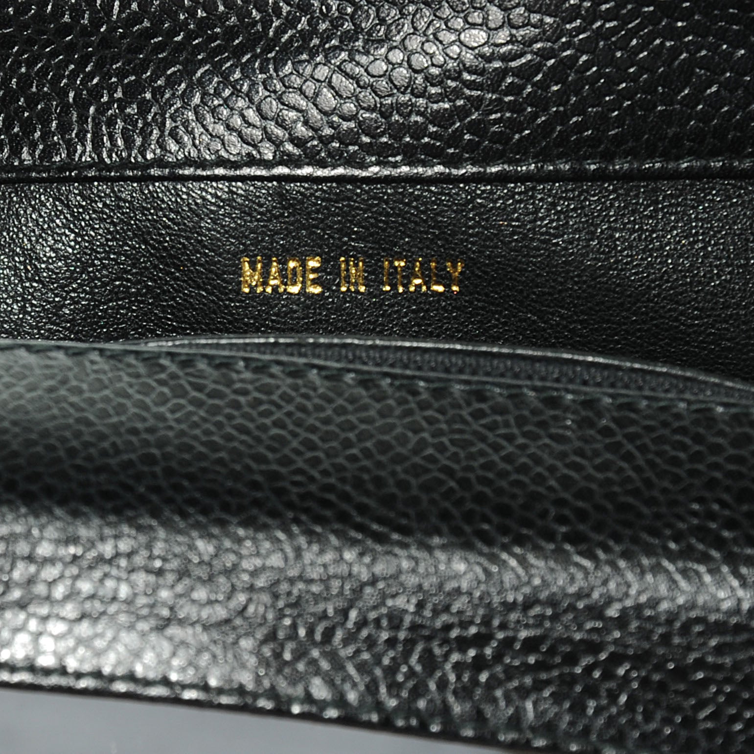 Chanel Caviar Shoulder Bag Black 7 of 8