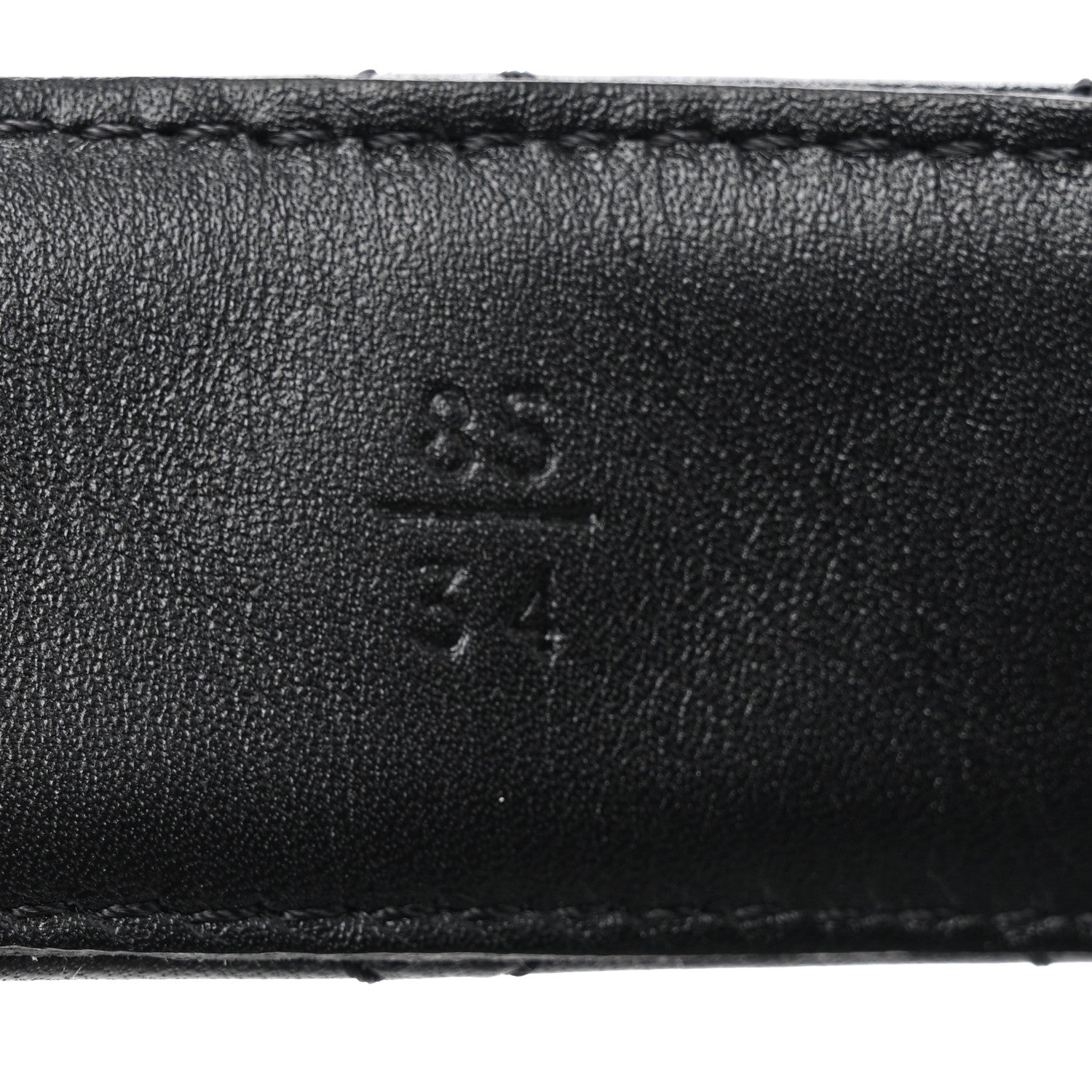 Chanel Calfskin Quilted CC Chain Belt 85 34 Black 4 of 7