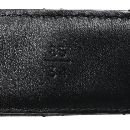 Chanel Calfskin Quilted CC Chain Belt 85 34 Black 4 of 7