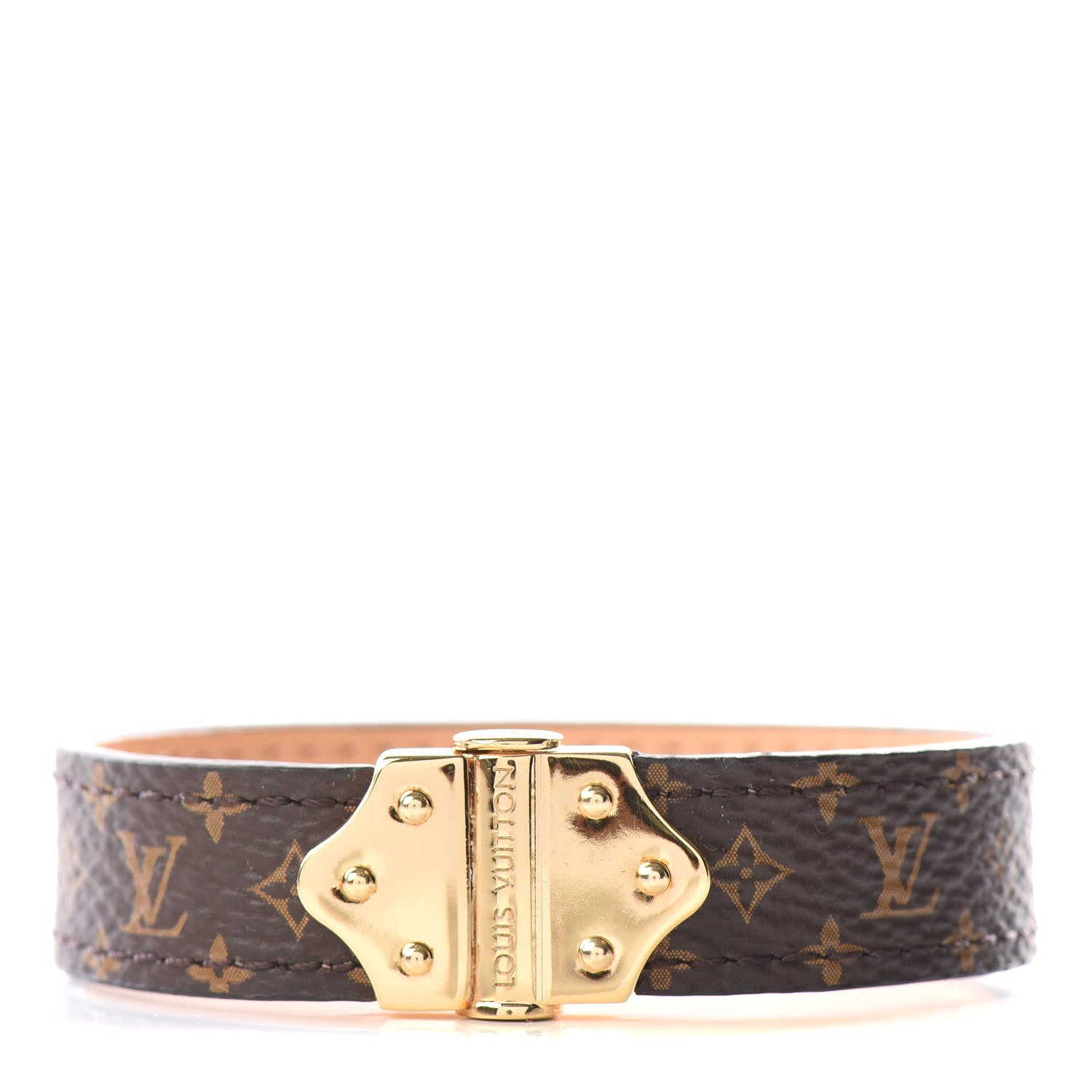 Louis Vuitton Monogram Nano Bracelet 17 1 of 6