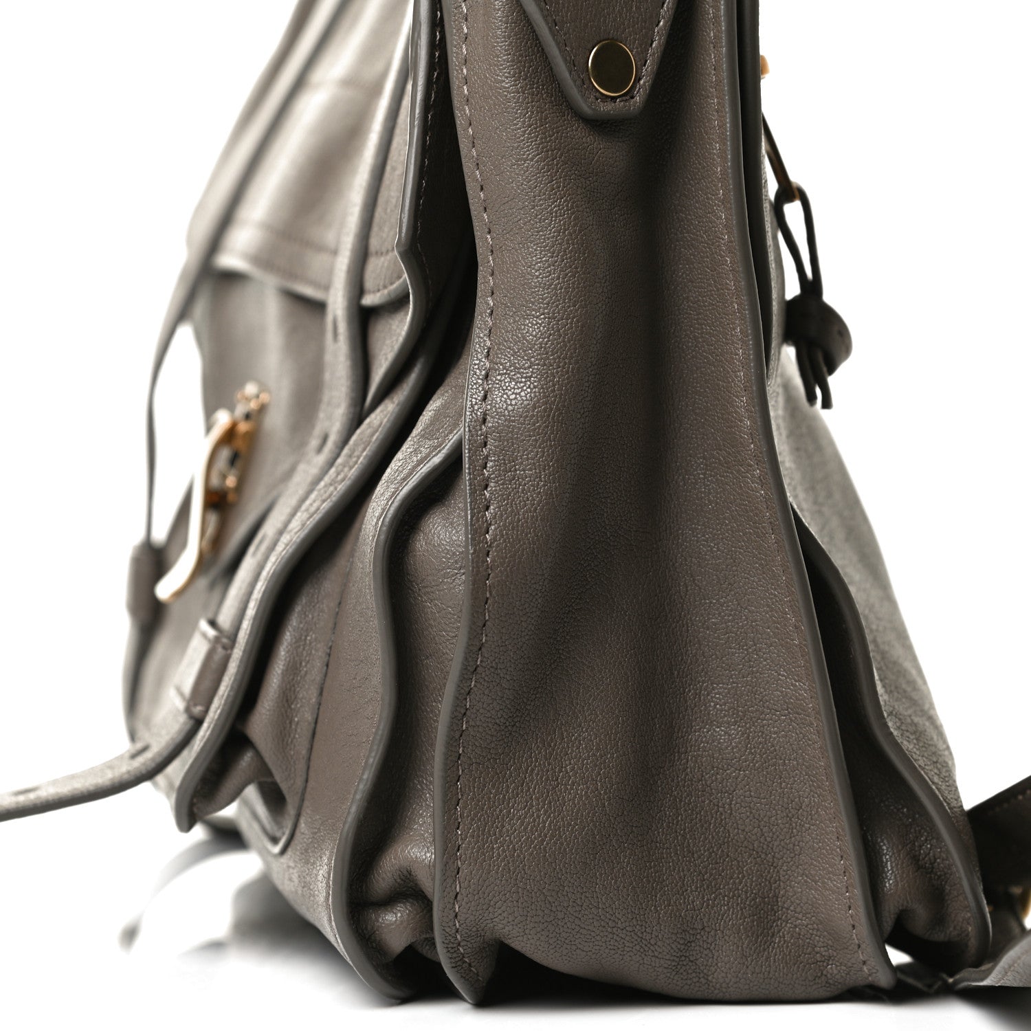 Proenza Schouler Lambskin Medium PS1 Satchel Smoke 17 of 17