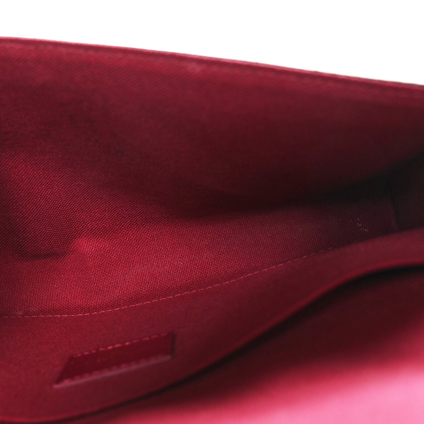 Monogram Pochette Felicie Chain Wallet Fuchsia