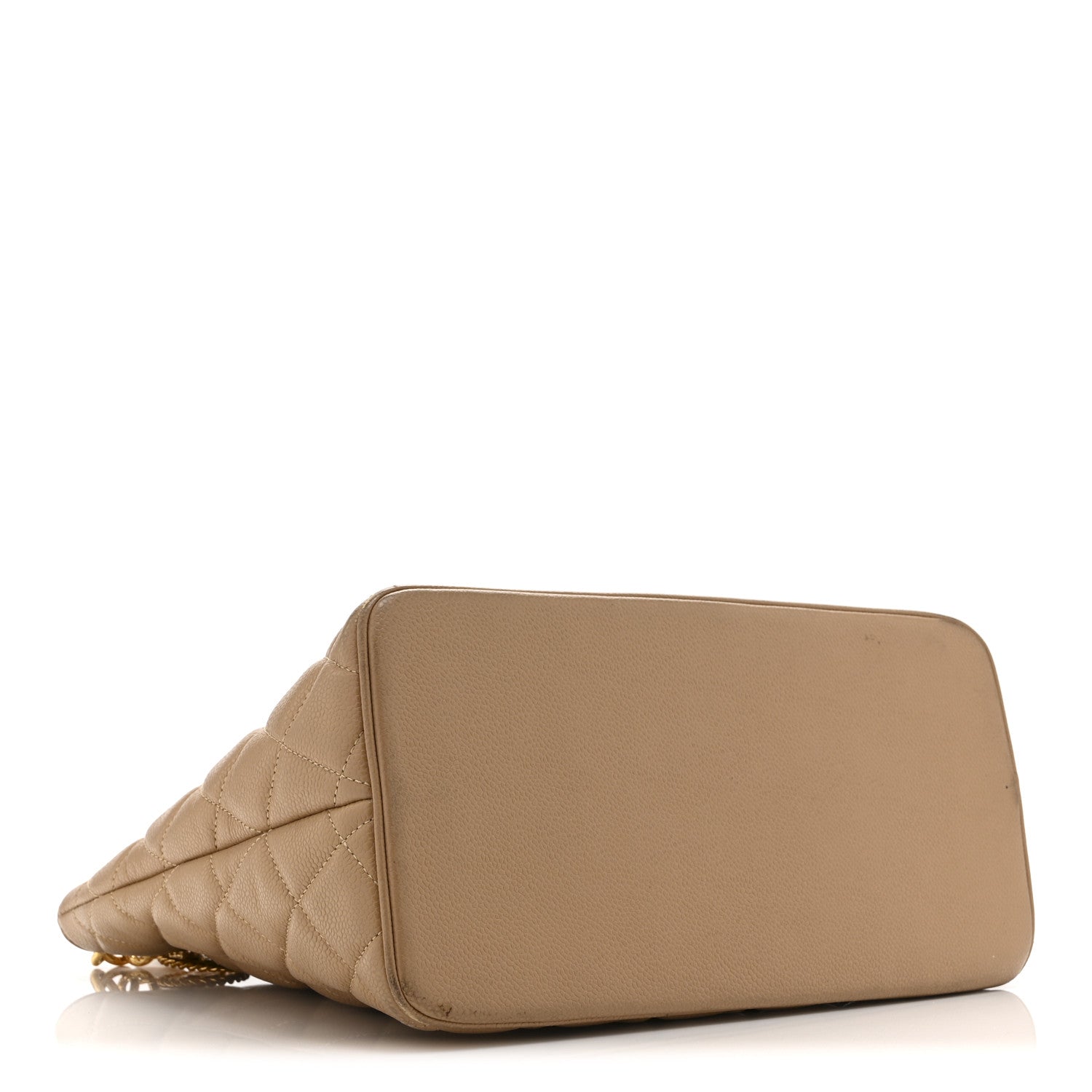 Chanel Caviar Quilted Medallion Tote Beige 4 of 10