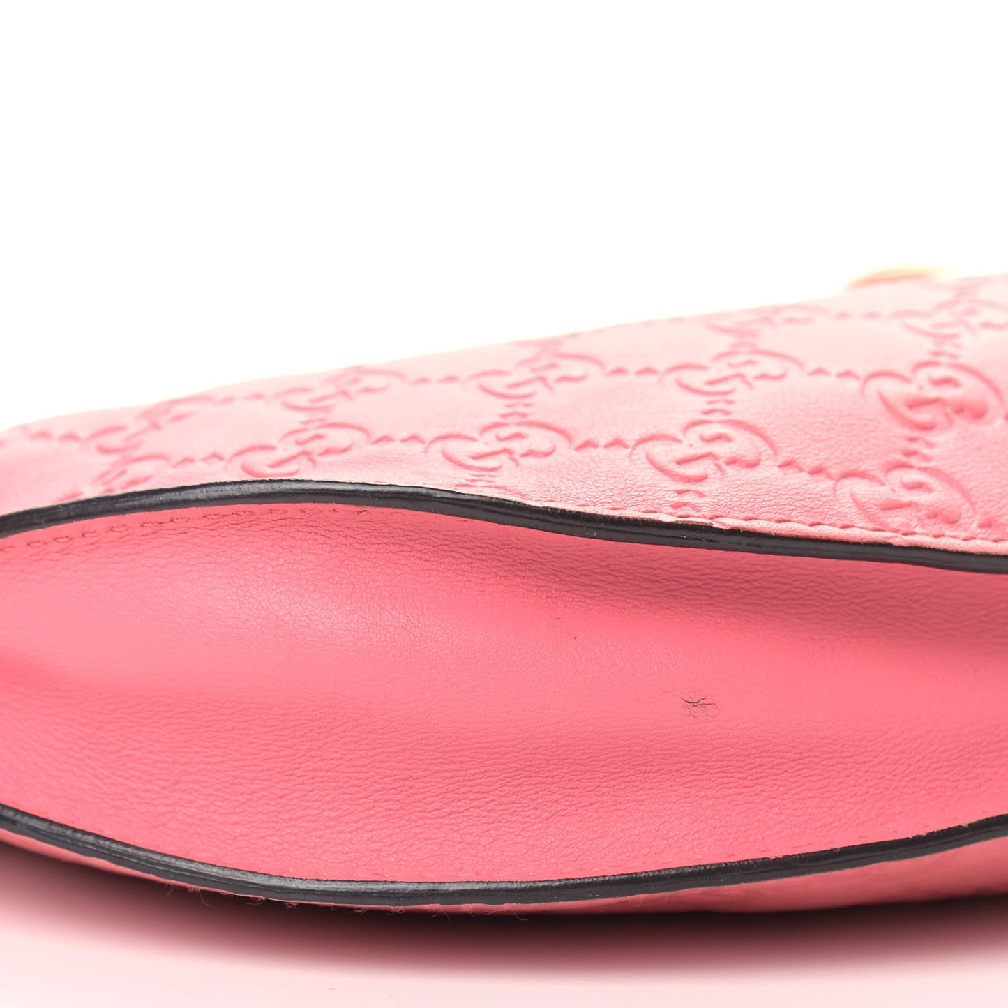 Guccissima Half Moon Hobo Sushi Pink