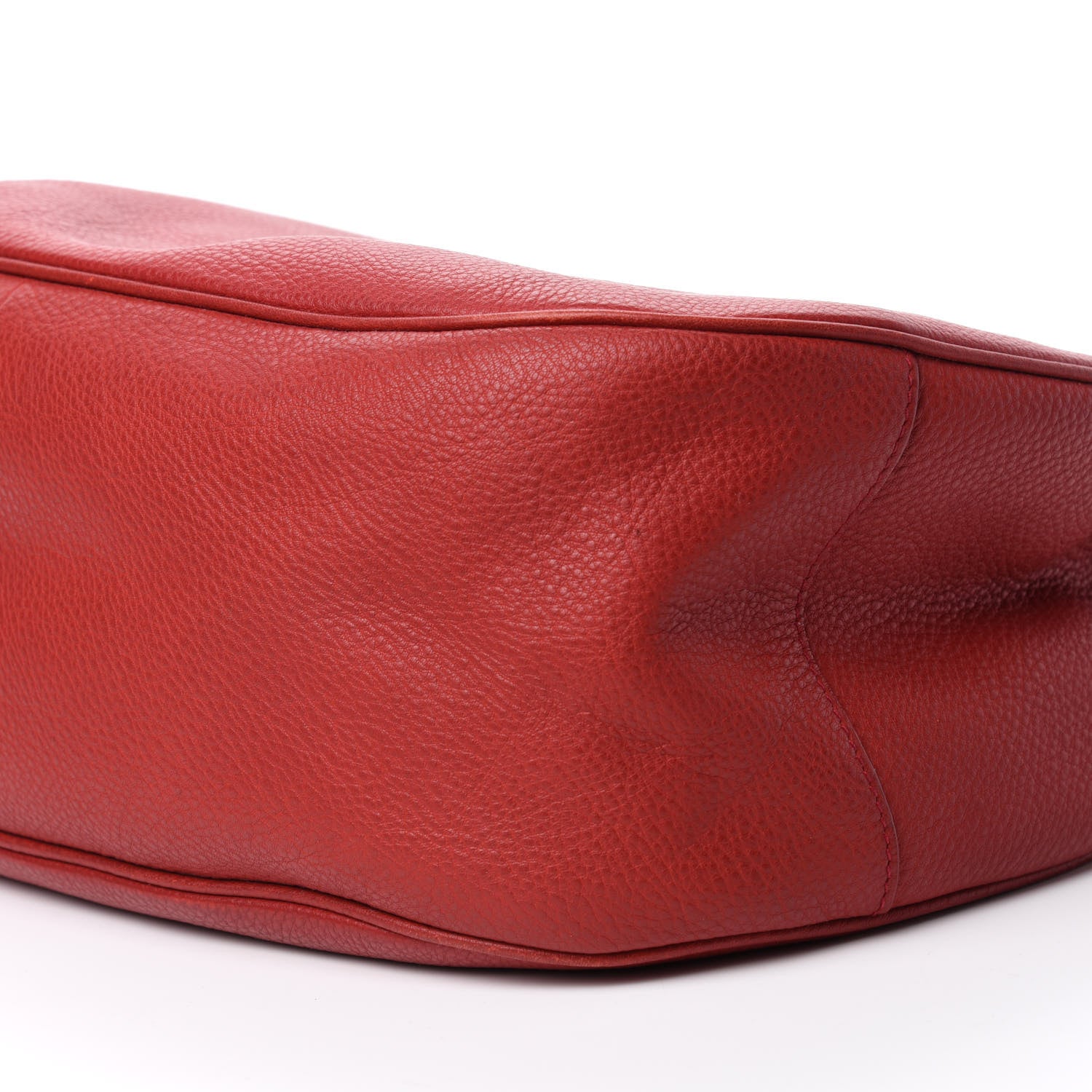 Prada Vitello Daino Hobo Rosso 7 of 15