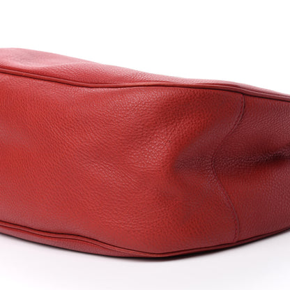Prada Vitello Daino Hobo Rosso 7 of 15