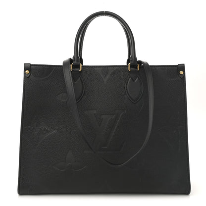 Louis Vuitton Empreinte Monogram Giant Onthego MM Black 1 of 9