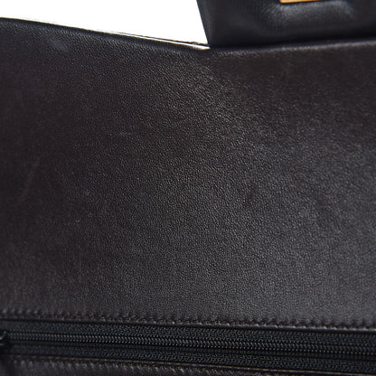 Chanel Lambskin Quilted Jumbo Double Flap Black 10 of 10