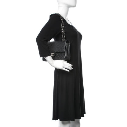 Chanel Caviar Quilted Medium Double Flap Black 2 of 13