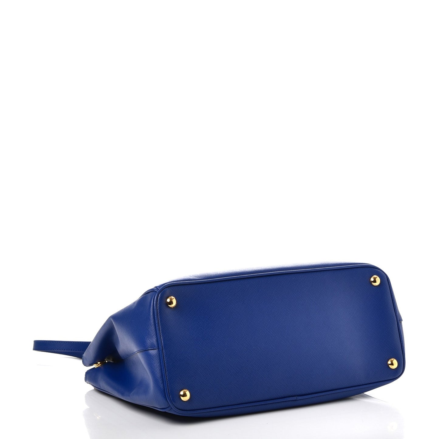 Saffiano Medium Galleria Double Zip Tote Royal