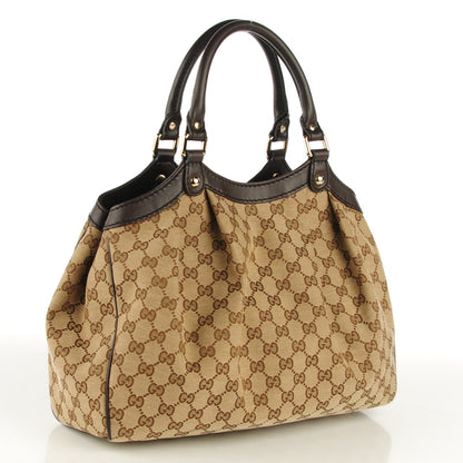 Gucci Monogram Medium Sukey Tote Dark Brown 3 of 7
