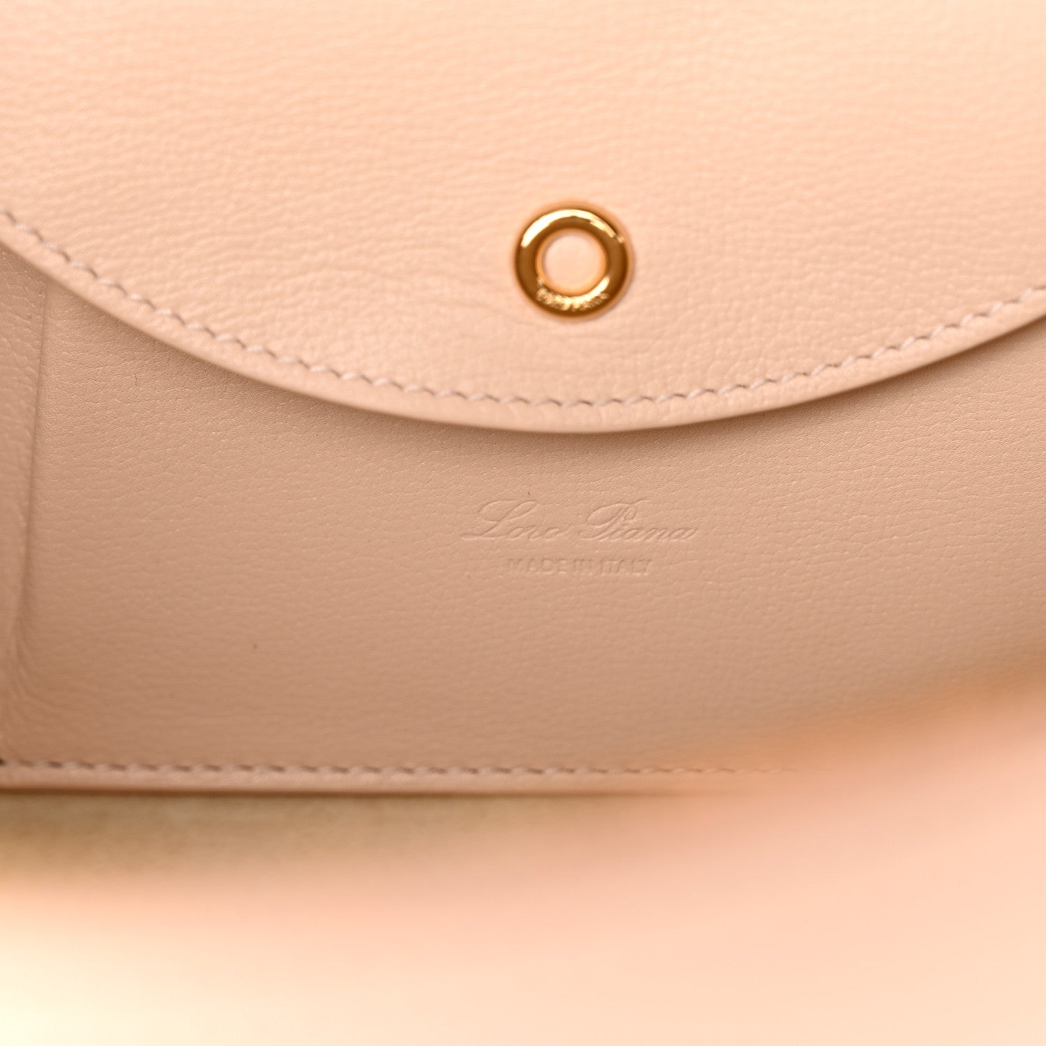 Loro Piana Grained Calfskin Extra Bag L27 Feather Pink 6 of 9