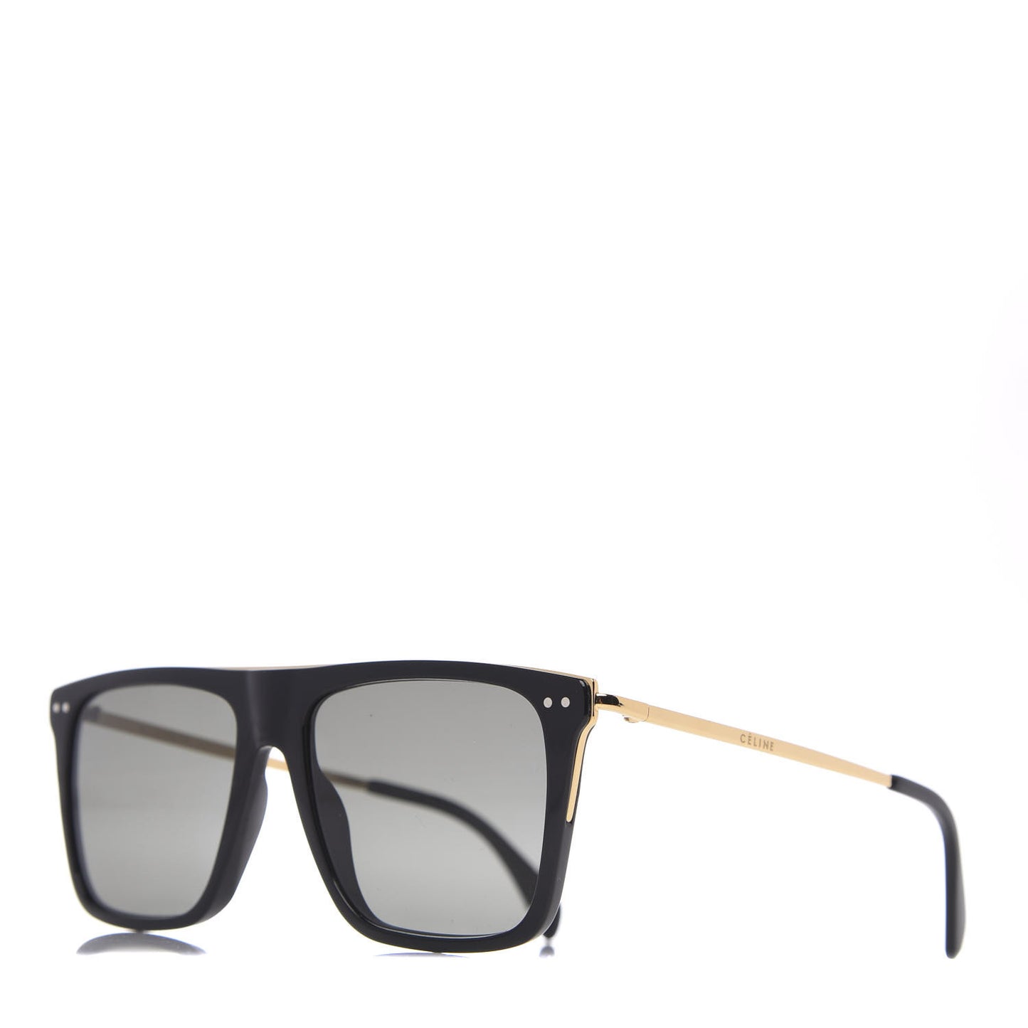Flat Top Sunglasses CL40015I Black Gold
