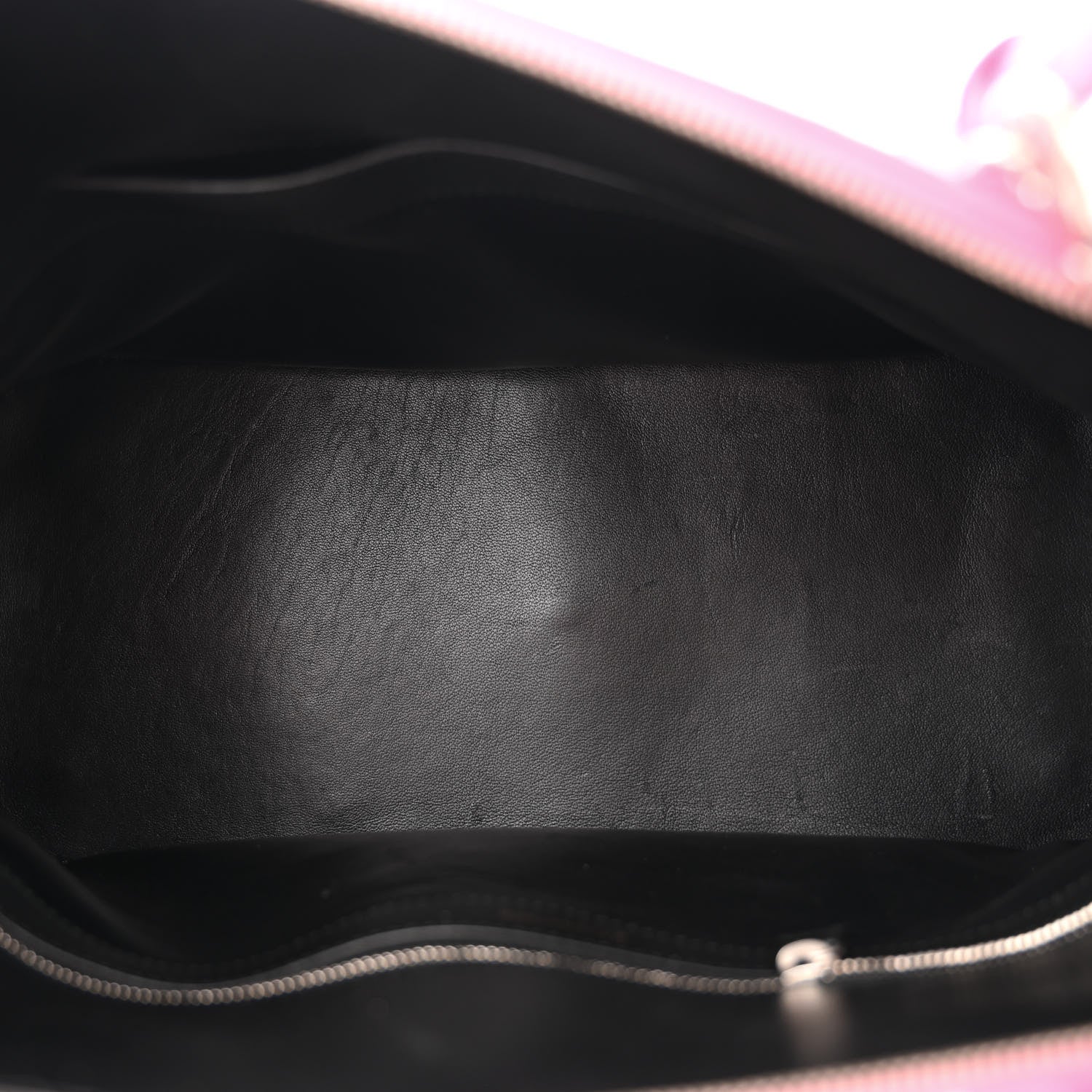 Balenciaga Signature Grained Calfskin Logo M Ville Top Handle Bag Rose Bubblegum Black 5 of 18