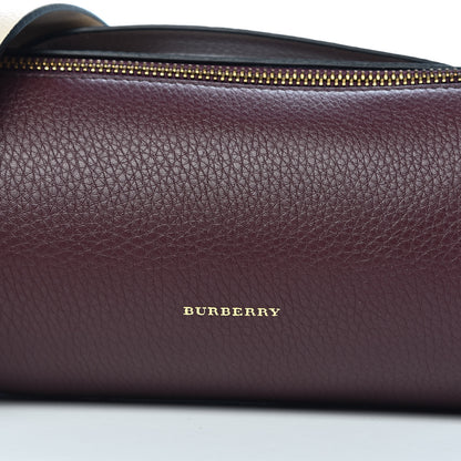 Burberry Calfskin The Barrel Bag Deep Claret Limestone 9 of 9