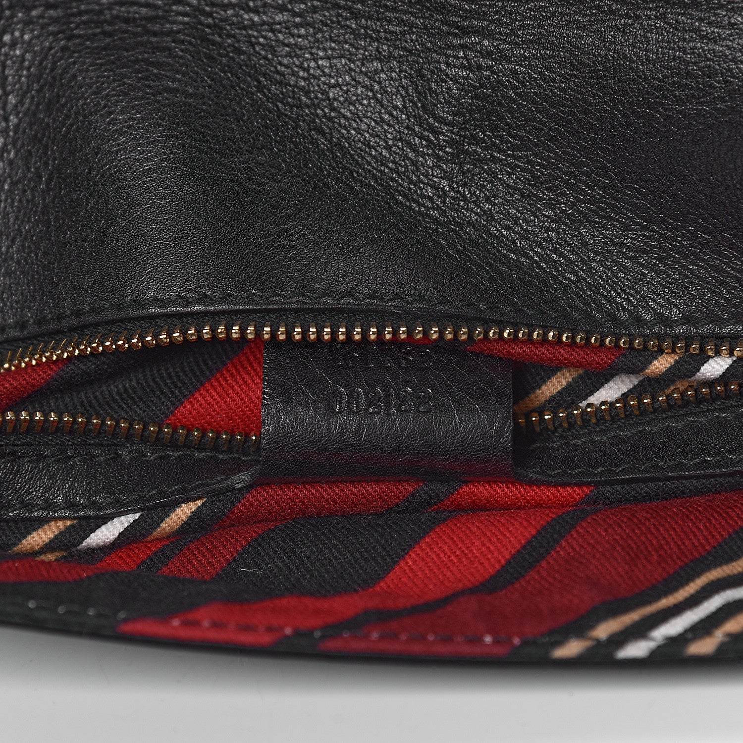Gucci Calfskin Medium Britt Tassel Shoulder Bag Black 7 of 11