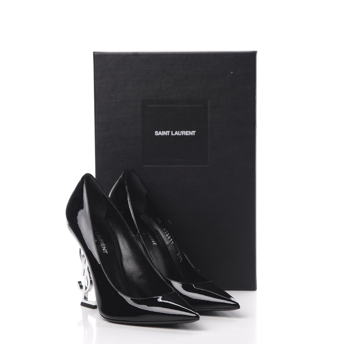 Patent Opyum 110 Pumps 37.5 Black SIlver