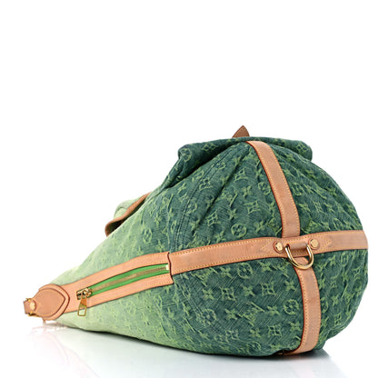 Louis Vuitton Denim Sunburst PM Messenger Vert 4 of 15