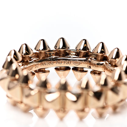 Cartier 18K Pink Gold MM Clash De Cartier Ring 52 6 5 of 6