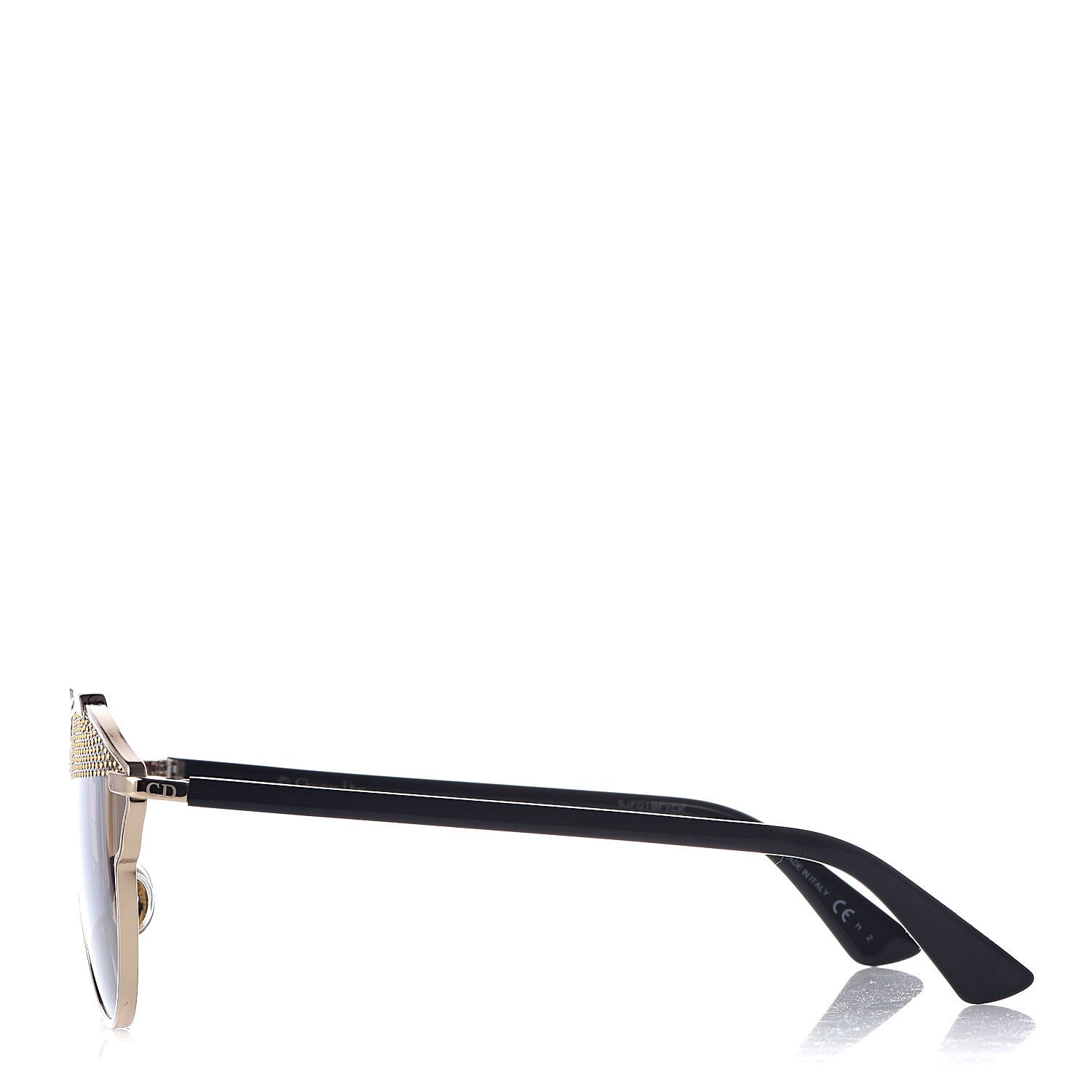 Christian Dior Studded So Real Sunglasses Gold 3 of 8