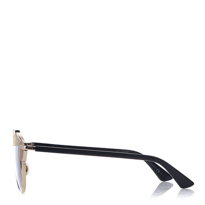 Christian Dior Studded So Real Sunglasses Gold 3 of 8