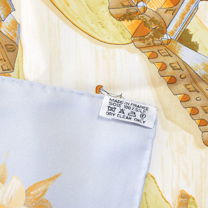 Hermes Silk Au Pays De Cocagne Scarf 90 7 of 7