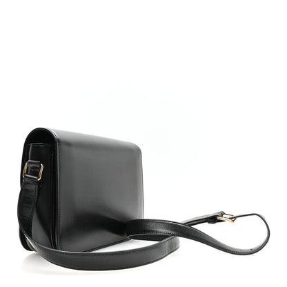 Celine Shiny Calfskin Medium Triomphe Black 2 of 10