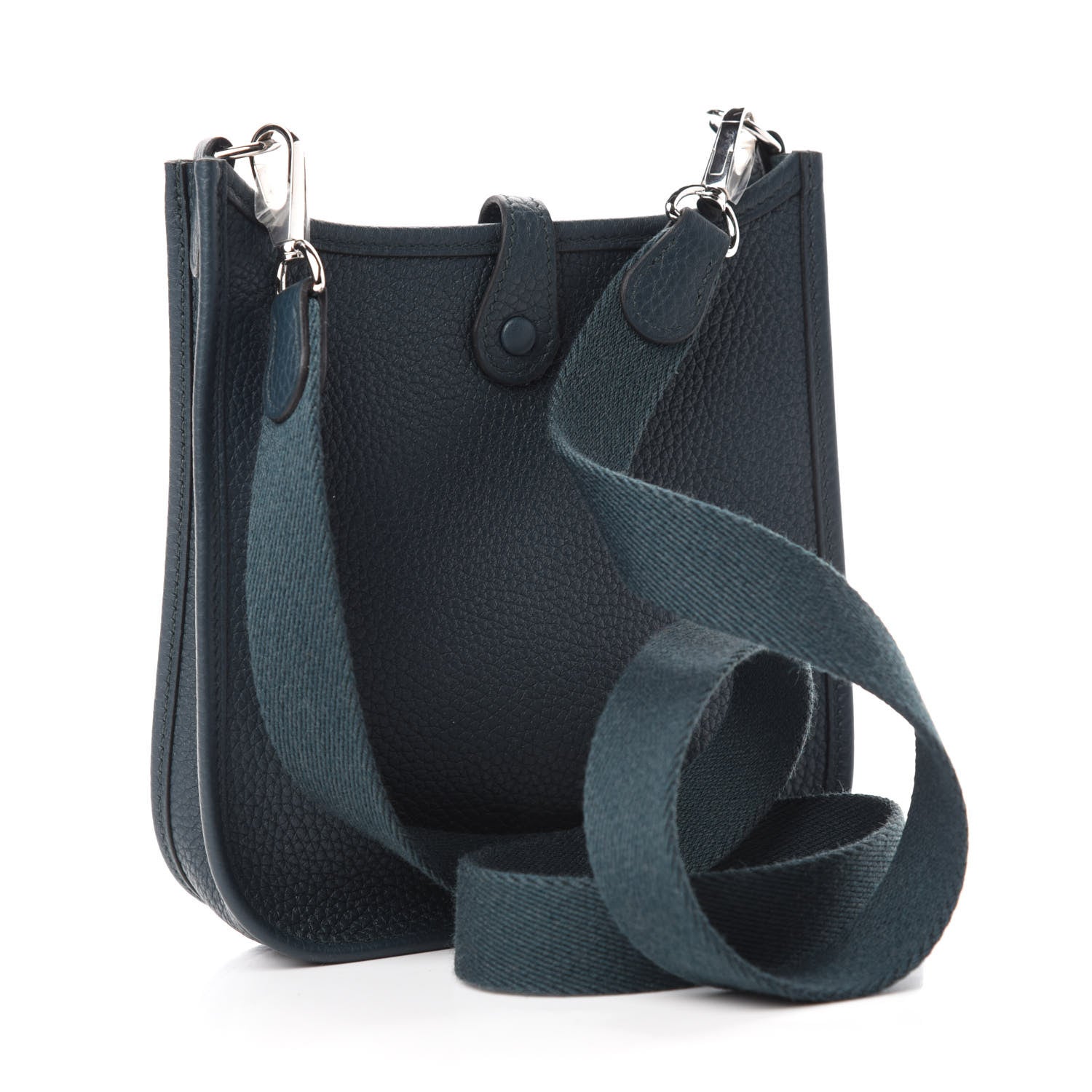 Hermes Taurillon Clemence Amazone Evelyne TPM Vert Cypress 3 of 11