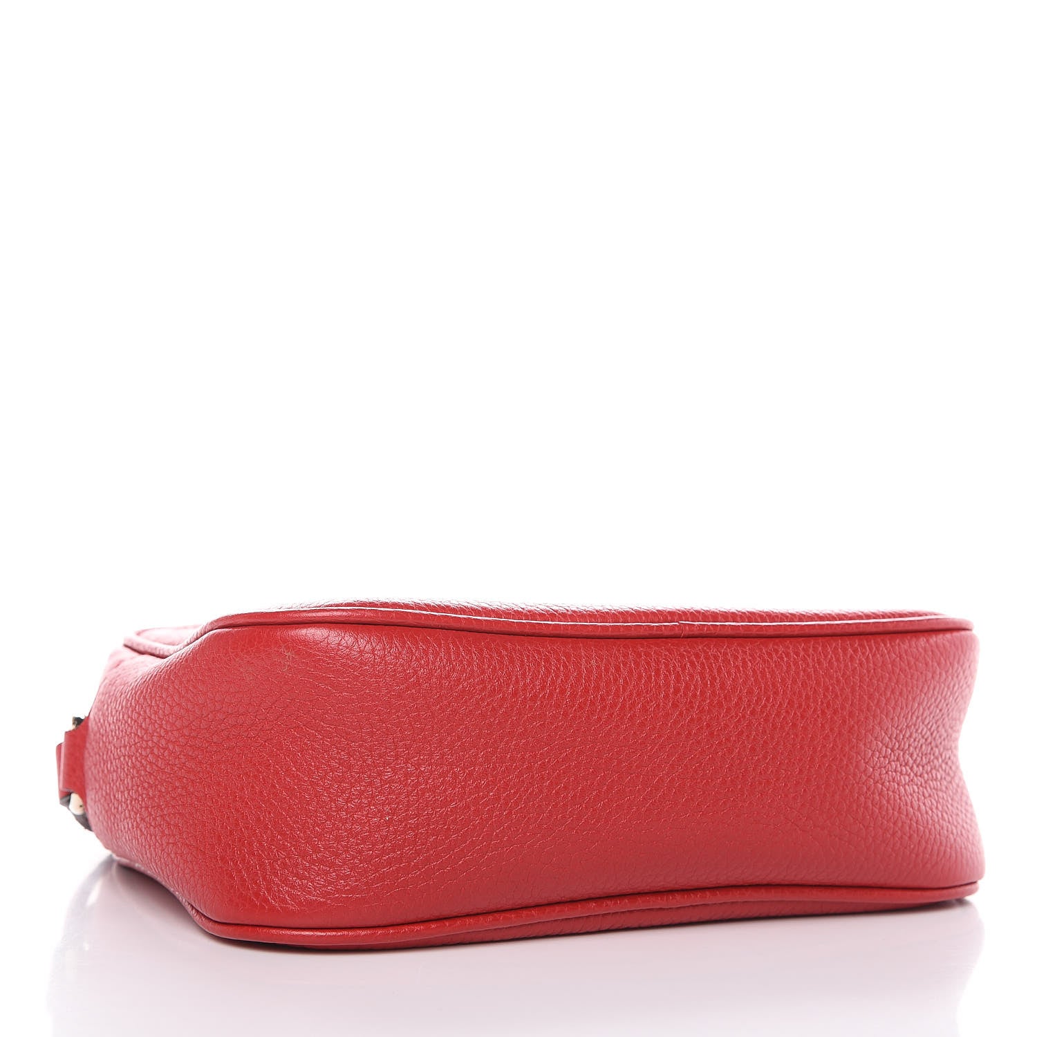 Gucci Pebbled Calfskin Small Soho Disco Bag Tabasco Red 4 of 14